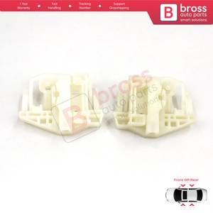 BWR711+BWR712 Power Window Regulator Repair <b>Clips</b> Front or Rear Left or Right for X3 E83 2003-2011 SUV - Product Image 3