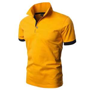 <b>Men's</b> New Fashion Trend Premium Cotton Pullover Polo <b>Shirts</b> Custom Knitted Fabric Plus Size <b>Men's</b> Polo <b>Shirts</b> - Product Image 3