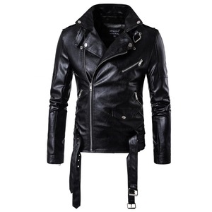 Veste en cuir la plus populaire pour hommes, qualité personnalisée, fabriquée au Pakistan, vestes en cuir de moto de qualité supérieure - Product Image 1
