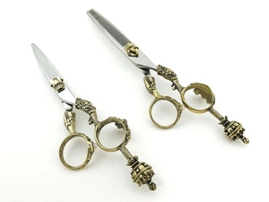 Ciseaux de coiffeur pour professionnels-Ciseaux de précision en acier inoxydable, lames tranchantes, prise en main confortable, parfaits pour couper - Product Image 4