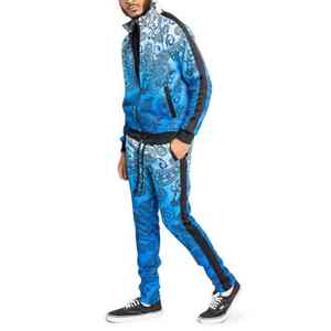 2025 hommes Joggers sublimation survêtement Sports d'hiver Logo personnalisé Gym Shorts survêtement ensemble chemise hommes Sports d'hiver vêtements - Product Image 6