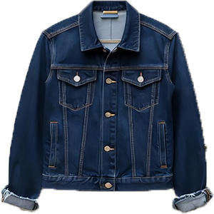 Blouson Trucker en Jean 100% Coton Personnalisé OEM Marque Privée Streetwear Brodé Boutonné Écologique pour Hommes Femmes Fournisseur en Gros - Product Image 3