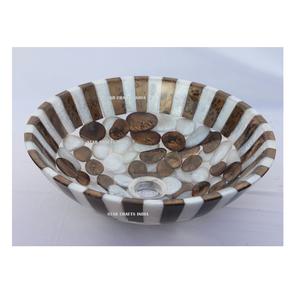 Cuencos de resina para servir de la mejor calidad para usos en el hogar y el restaurante Recién llegado 2024 Cuencos de resina Cuencos redondos de diseño para servir de la India - Product Image 3