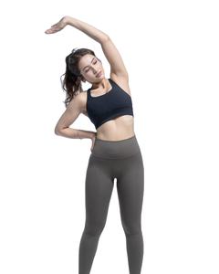 Leggings de yoga sin costuras para mujer, de cintura alta, con efecto push-up, pantalones de gimnasio, leggings deportivos con efecto fruncido en los glúteos, con personalización. - Product Image 1