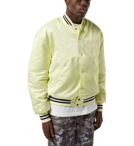 Street Core-Veste universitaire en satin, blouson OEM personnalisé, blouson style baseball pour jeunes, veste adaptée aux tendances de la mode - Product Image 2