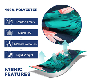 Short de bain imprimé pour hommes à la mode Tissu respirant léger à séchage rapide écologique pour nager, surfer et utiliser en extérieur - Product Image 4