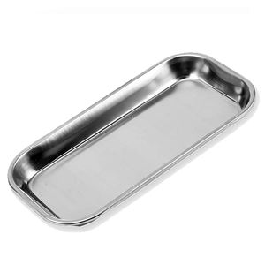 Bandeja básica de acero para instrumentos quirúrgicos, autoclave, plato de Hospital reutilizable, juego ortopédico Manual - Product Image 4