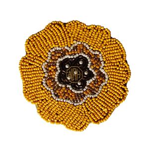 Sous-verres en métal de luxe haut de gamme multi boule en métal perles de cristal strass sous-verres de Table de mariage - Product Image 3