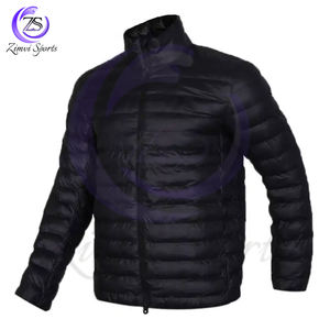 Wholesale Water Resistant Quilted In Plus Size Breathable OEM Hand Made Soft Touch <b>Puffer</b> <b>Jacket</b> For Adult Wear BY Zimvi Sports - Product Image 1