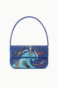 Sac à main de soirée en cristal avec bandoulière fine - Product Image 3