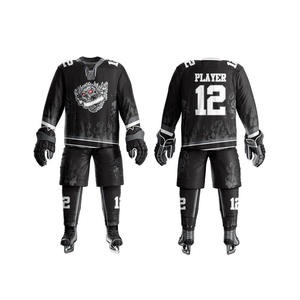 Uniforme de Hockey sobre Hielo de Nuevo Estilo, Ropa Deportiva, Ropa de Equipo, Hecho en Pakistán, Precio Bajo, Tallas Grandes, Ropa de Hockey sobre Hielo para Hombre - Product Image 4