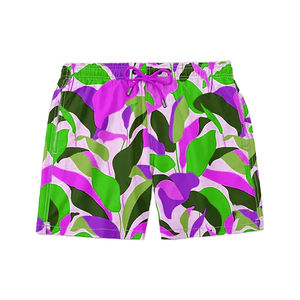 Pantalones cortos de playa para tabla de surf Floral de secado rápido para hombre de alta calidad 100% poliéster-pantalones cortos transpirables con estampado de sublimación para hombres OEM - Product Image 3