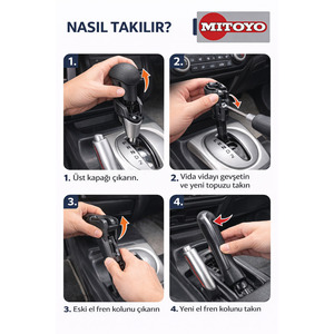 ชุดหัวเกียร์อัตโนมัติ 5 สปีด และคันเบรกมือ สำหรับ Civic FD6 ปี 2006-2012 - 54130-SNA-A81 & 47115-SNA-A82ZA - Product Image 2