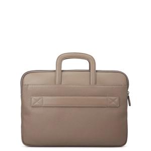 Sac messager pour ordinateur portable en cuir véritable de qualité supérieure, léger et luxueux, mallette de travail fine pour hommes et femmes, sacoche de bureau 14 pouces - Product Image 2