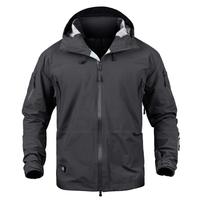 Veste coupe-vent à capuche légère de haute qualité pour hommes pour les sports d'hiver Fermeture éclair Longue tissu Streetwear pour la course à pied