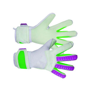 Gants de gardien de but de football en cuir personnalisé respirant antidérapant unisexe pour l'entraînement sportif - Product Image 4