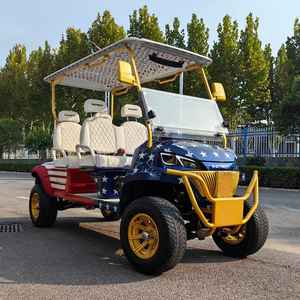 Carrito de golf eléctrico miniatura de 4 plazas, legal para circular en carretera en EE. UU., nuevo, personalizable. - Product Image 4