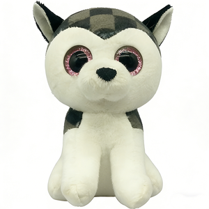 Llavero de peluche personalizado de perro Husky, bonito colgante de peluche de cachorro para bolso, mini llavero de animal de peluche de Husky, pequeño colgante de peluche de perro - Product Image 1