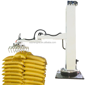 Dây chuyền đóng gói hộp 10kg 20kg 25kg 50kg Túi <span class=keywords><strong>carton</strong></span> trường hợp Pallet Stacker tự động xếp chồng Túi máy <span class=keywords><strong>palletizer</strong></span> xi măng <span class=keywords><strong>Robot</strong></span> - Product Image 1
