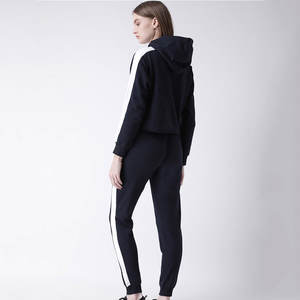 Ensemble survêtement personnalisé pour femmes, sweat-shirt et pantalon à manches longues de haute qualité, Streetwear à la mode, coupe normale, OEM - Product Image 5