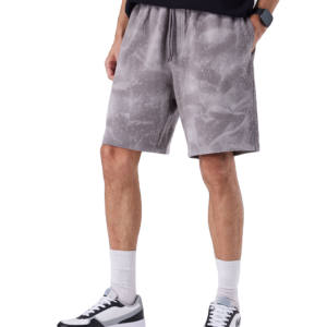 Trending Men's Tie Dye Shorts Ropa de verano 100% Algodón hecho Color sólido Corto Casual Cómodo Pantalones cortos para exteriores para hombres - Product Image 4