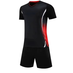 Conjunto de Camiseta y Pantalones Cortos de Fútbol Ligeros de Secado Rápido, Transpirables y que Absorben la Humedad, Proveedor de Ropa Deportiva para Equipos - Product Image 2