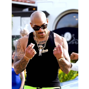 Men's High Quality Gym <b>Vest</b> Tank Top Custom Logo <b>Muscle</b> Fit Ribbed Tank Breathable Rib Tank Top <b>Vests</b> 2025 - Product Image 3