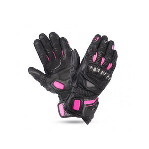 Prix bon marché Gants en cuir respirants Gants de moto de course unisexe de haute qualité Couleurs de logo personnalisées - Product Image 6
