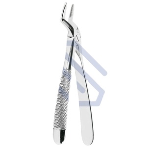 Instrumentos quirúrgicos dentales CE aprobado de acero inoxidable raíces superiores patrón inglés No.51A pinzas de extracción potencia Manual - Product Image 1