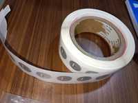 Étiquette NFC intelligente NFC 216, ronde, diamètre 25 mm, avec adhésif unilatéral |   Étiquette NFC 216 |   Rond de 25 mm |   Autocollant NFC adhésif