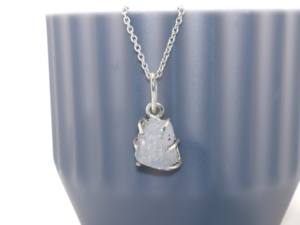 Hecho a mano joyería fina diseñador encanto collar cristal Natural cuarzo 925 plata esterlina colgante piedras preciosas joyería de moda - Product Image 2