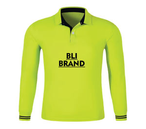 Polos personalizados de manga completa - Product Image 1