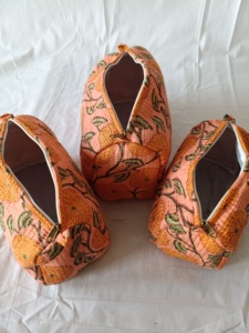 Bolsa de Maquillaje de Viaje Ecológica con Cremallera, Acolchada, de Algodón Estampado a Mano con Diseño de Loto Indio, para Mujer, Estilo Moderno - Product Image 5