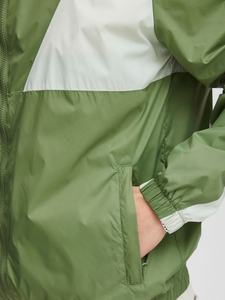 Chaquetas Cortavientos Personalizadas de Alta Calidad para Hombre, Chaqueta Cortavientos con Paneles de Patrón Liso Tejido para Hombre, Talla Grande con Capucha - Product Image 6