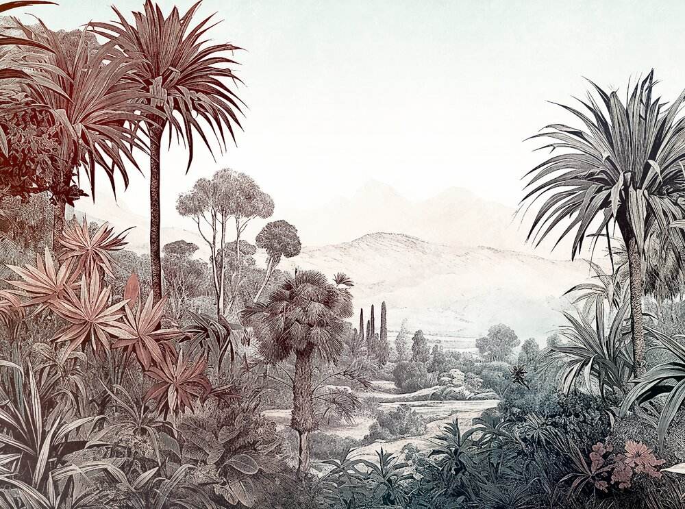 coloured brown blue white