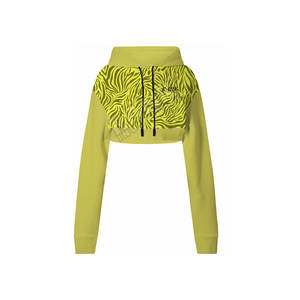 Sudaderas con capucha cortas para mujer, transpirables, ecológicas, de alta calidad, bajo pedido mínimo, muy vendidas, para venta en línea. - Product Image 1