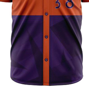 Uniformes de Béisbol Deportivos Transpirables 100% Poliéster Personalizables de Alta Calidad en Venta - Product Image 5