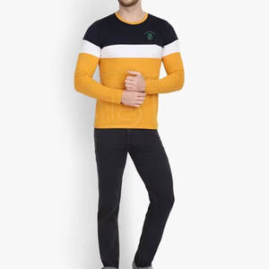 Camiseta de Hombre con Diseño de Logotipo Personalizado, 100% Algodón, Estilo Urbano, Cuello Redondo, Manga Larga - Product Image 5