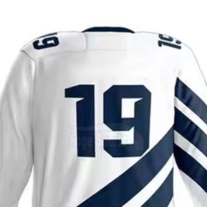 Conjuntos de uniformes de hockey sobre hielo para adultos de 100% poliéster de marca privada, superventas, peso ligero, secado rápido, transpirable, alta calidad - Product Image 5