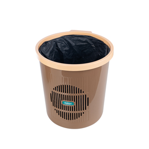 ถังขยะสไตล์ญี่ปุ่น โฮโคริ ผลิตจากพลาสติกบริสุทธิ์คุณภาพสูง พร้อมระบบล็อคถุง สำหรับใช้ในบ้านและสำนักงาน - Product Image 3