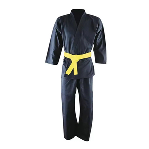 Uniforme de Taekwondo Premium 100% Algodón, Karate Gi Elástico y Transpirable, Traje de Entrenamiento de Artes Marciales con Logotipo Frontal Personalizado, Venta al Por Mayor - Product Image 5