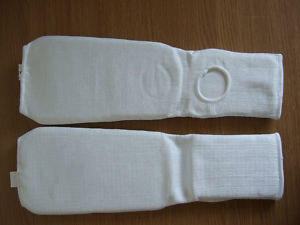 Shin Instep Protectores elásticos Pie piernas Protectores Almohadillas kick Boxing MMA Muay Thai Profesional Barato Último Shin In Step Seguridad - Product Image 3