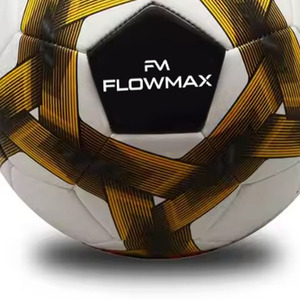 Balón de Fútbol Flowmax de Nuevo Diseño, Cosido a Máquina, para Entrenamiento, Venta al por Mayor, Tamaño Oficial 5, Impresión Personalizada - Product Image 6