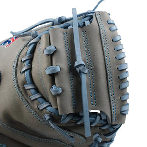 Guante de béisbol dorado de cuero Kip personalizado de calidad superior, suministros para la industria de la palabra pico, suministro al por mayor - Product Image 6