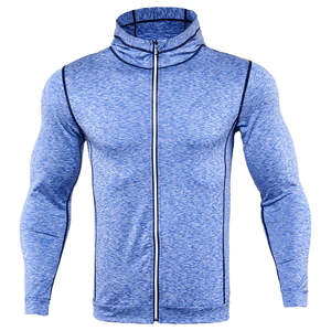 Sudadera con Capucha para Hombre de Alta Calidad, Diseño Sólido, Sudadera de Compresión, Tejido de Punto, Logotipo Personalizado - Product Image 2