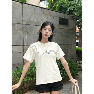 Camiseta de manga corta de tela de gofres de algodón de gran tamaño para adolescentes con cuello redondo de talla grande personalizada hecha en Vietnam - Product Image 5