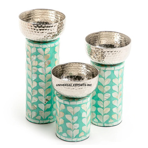 Set of Two Eco-Friendly Stainless Steel <b>Chocolate</b> Bowls Silver Polished Finish Round Shape Decorative Designer <b>Wedding</b> Party Use - Product Image 5