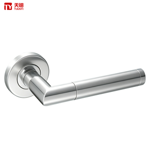 Tianyi Modern Cylindrical Straight Bar Furniture <b>Lock</b> Lever Handle Keyless Hotel Wardrobe <b>Cabinet</b> Cupboard Premium Alloy - Product Image 1