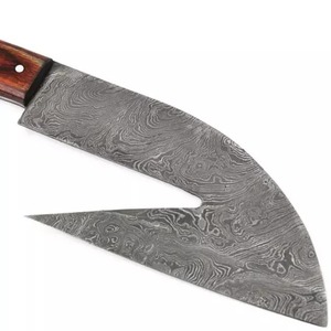มีดปังตอเหล็กดามัสกัส 89 ชั้น ขนาด 7 นิ้ว ด้ามไม้ไอรอนวูด VG10 มีดปังตอเหล็กดามัสกัส - Product Image 1