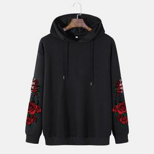 Sudadera con capucha extragrande de peso pesado personalizada para hombre, Sudadera con capucha a cuadros personalizable con lavado ácido Vintage desgastado por el sol - Product Image 1